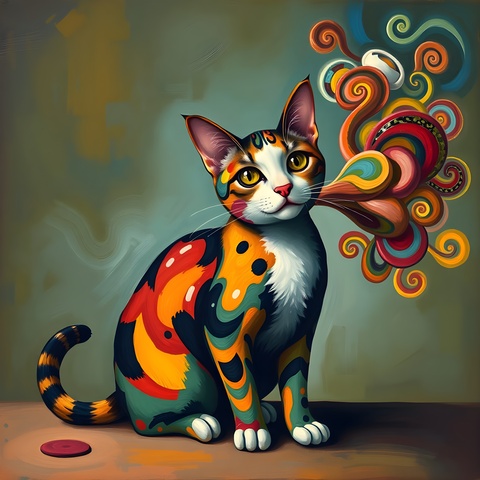 Surrealistic painting